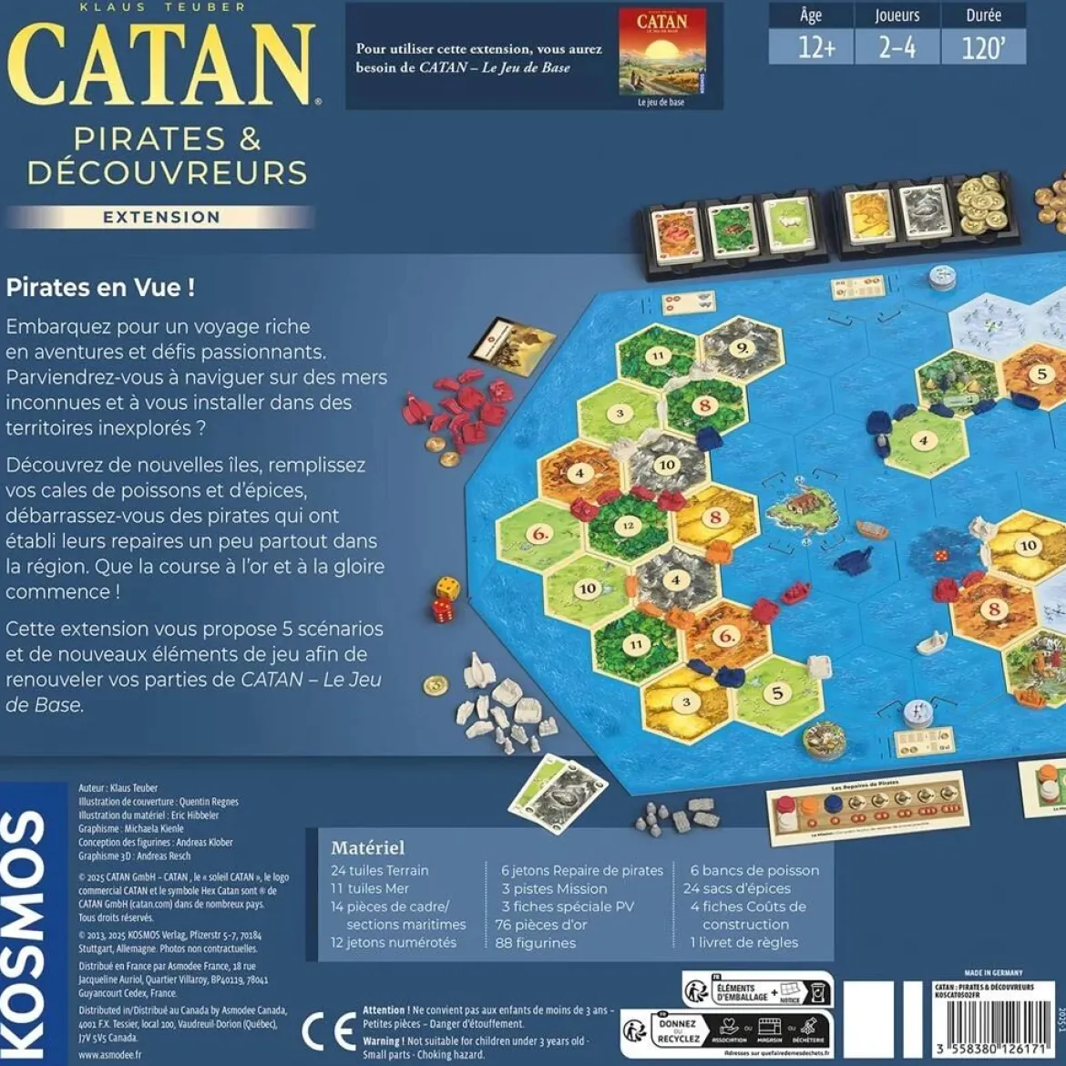 Pirates & Découvreurs (Ext. Catan)