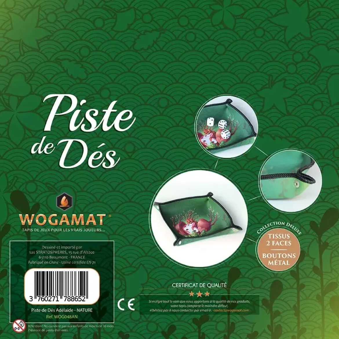 Piste de dés Collector - Adélaïde Camp