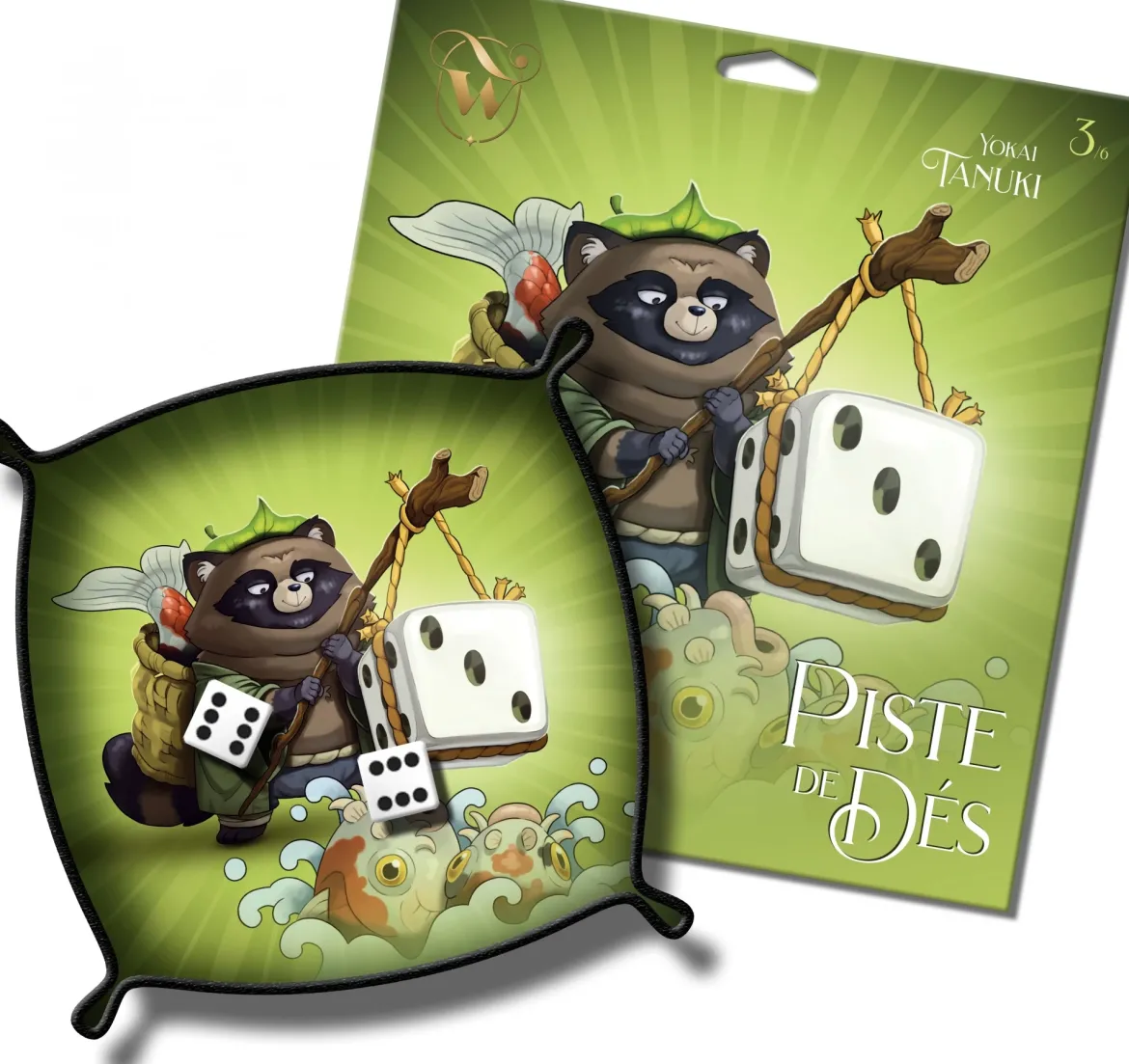 Piste de dés Yokai : Tanuki