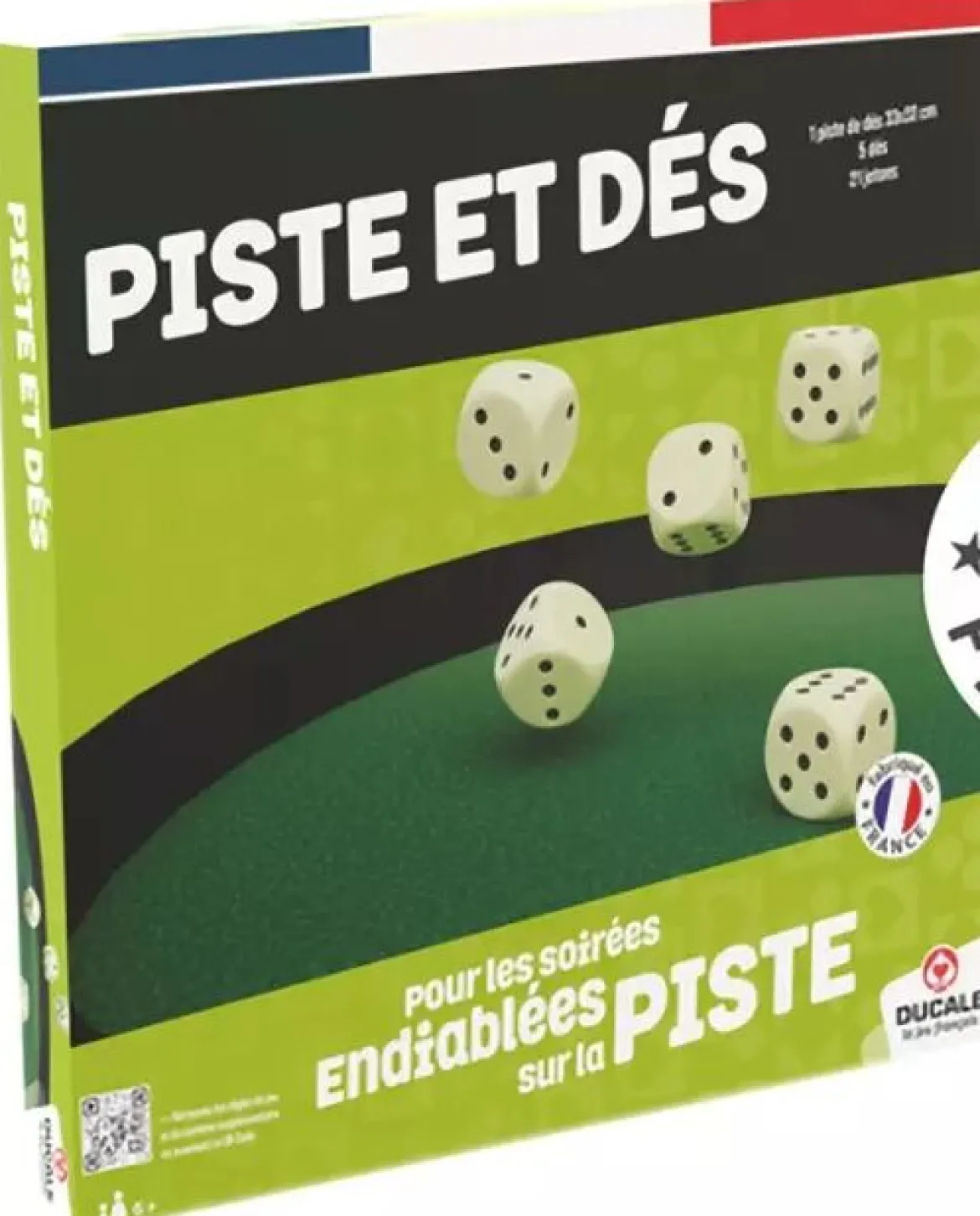 Piste et dés pour Yam's et 421 - 33cm