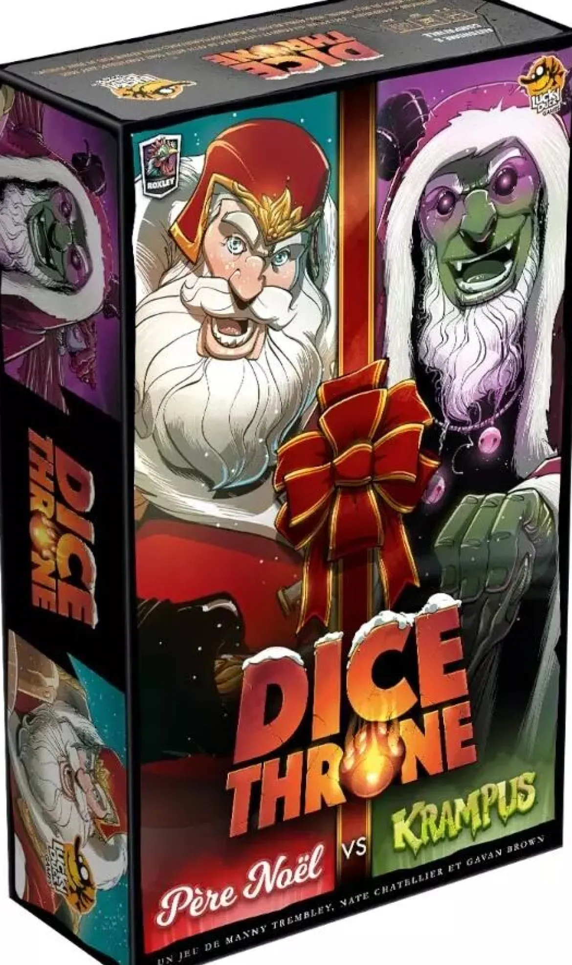 Père Noël vs Krampus - Dice Throne