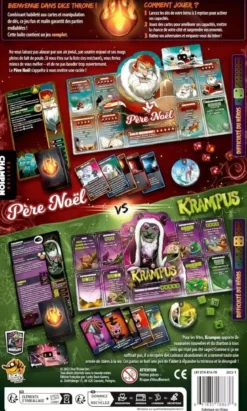 Père Noël vs Krampus - Dice Throne