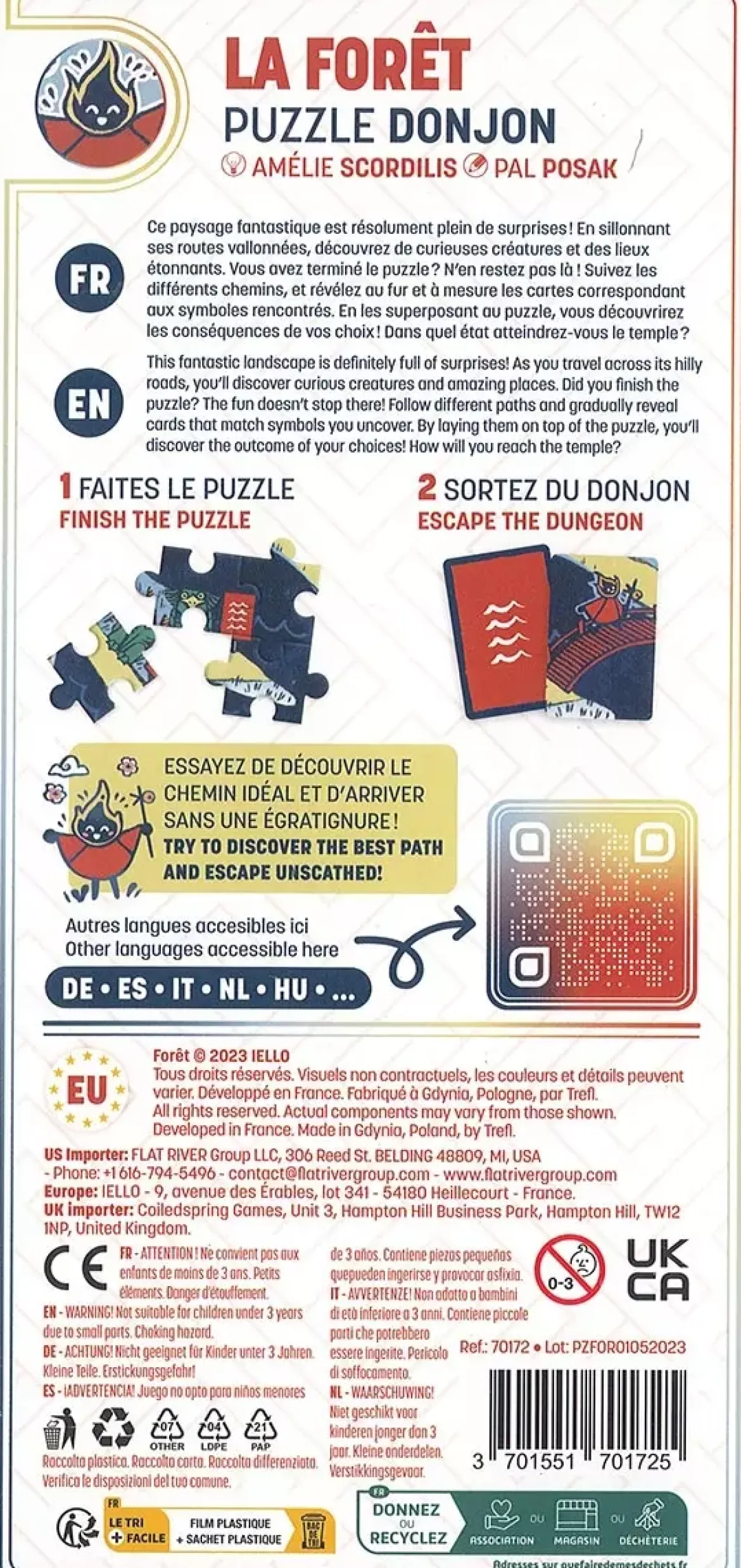 Puzzle Play Donjon - La Forêt (500P)