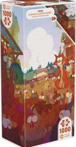 Puzzle Twist - Cheeky Fox (1000P)