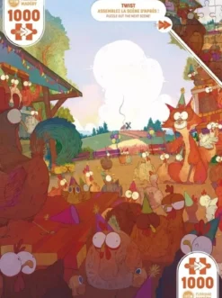 Puzzle Twist - Cheeky Fox (1000P)