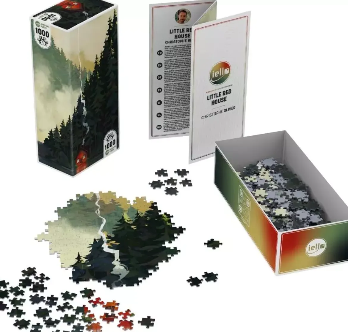 Puzzle Universe - Little Red House (1000P)