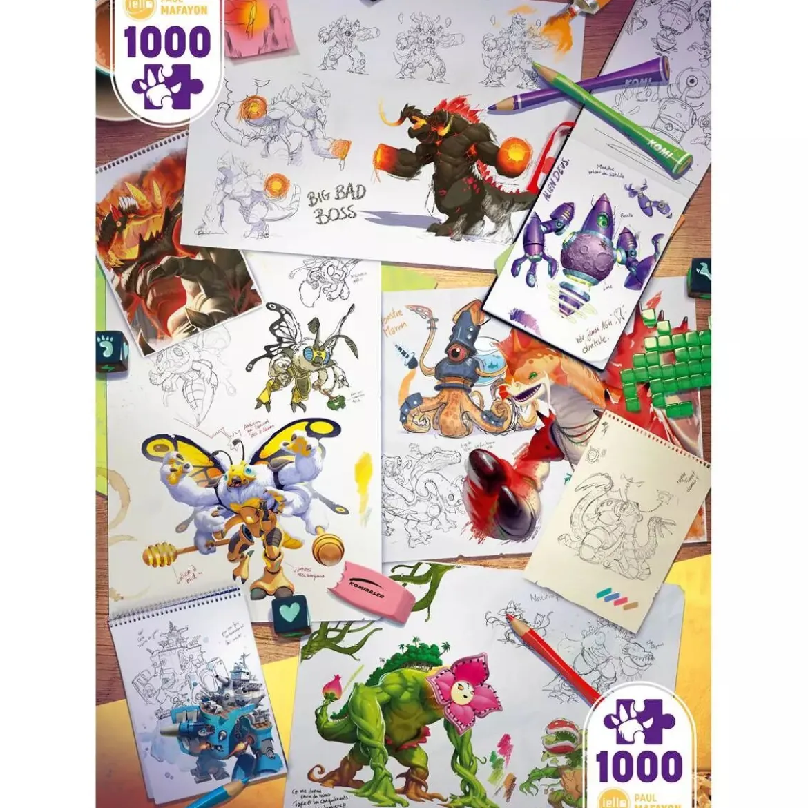 Puzzle Universe - Making Monsters (1000P)