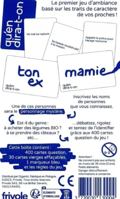 Qu'en dira-t-on ?