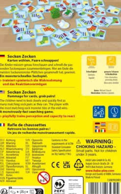 Rafle de Chaussettes : Le Jeu de Cartes