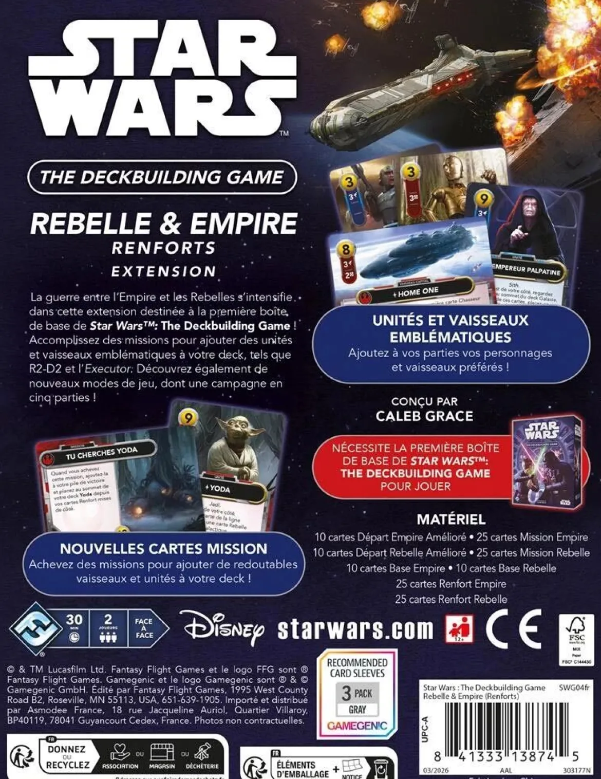 Rebelle & Empire (Ext. Star Wars - The Deckbuilding Game)