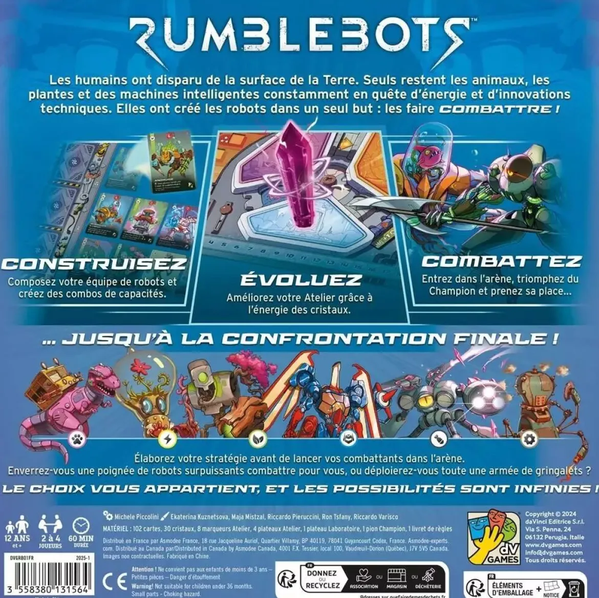 Rumblebots : La Battle Royale des Robots
