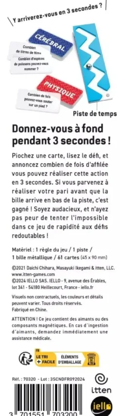 3 Secondes ! (Pas Plus)