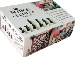 Set 34 pièces Échecs Plastique T5