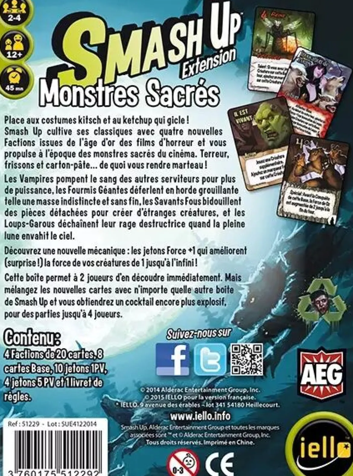 Smash Up : Monstres Sacrés