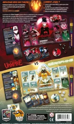 Séraphine vs Reine Vampire - Dice Throne S2 C4