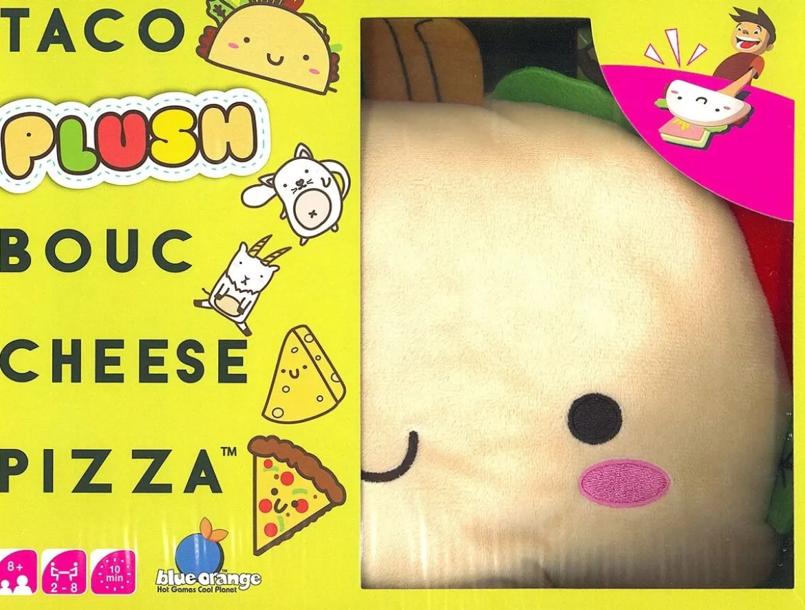 Taco Plush Bouc Cheese Pizza