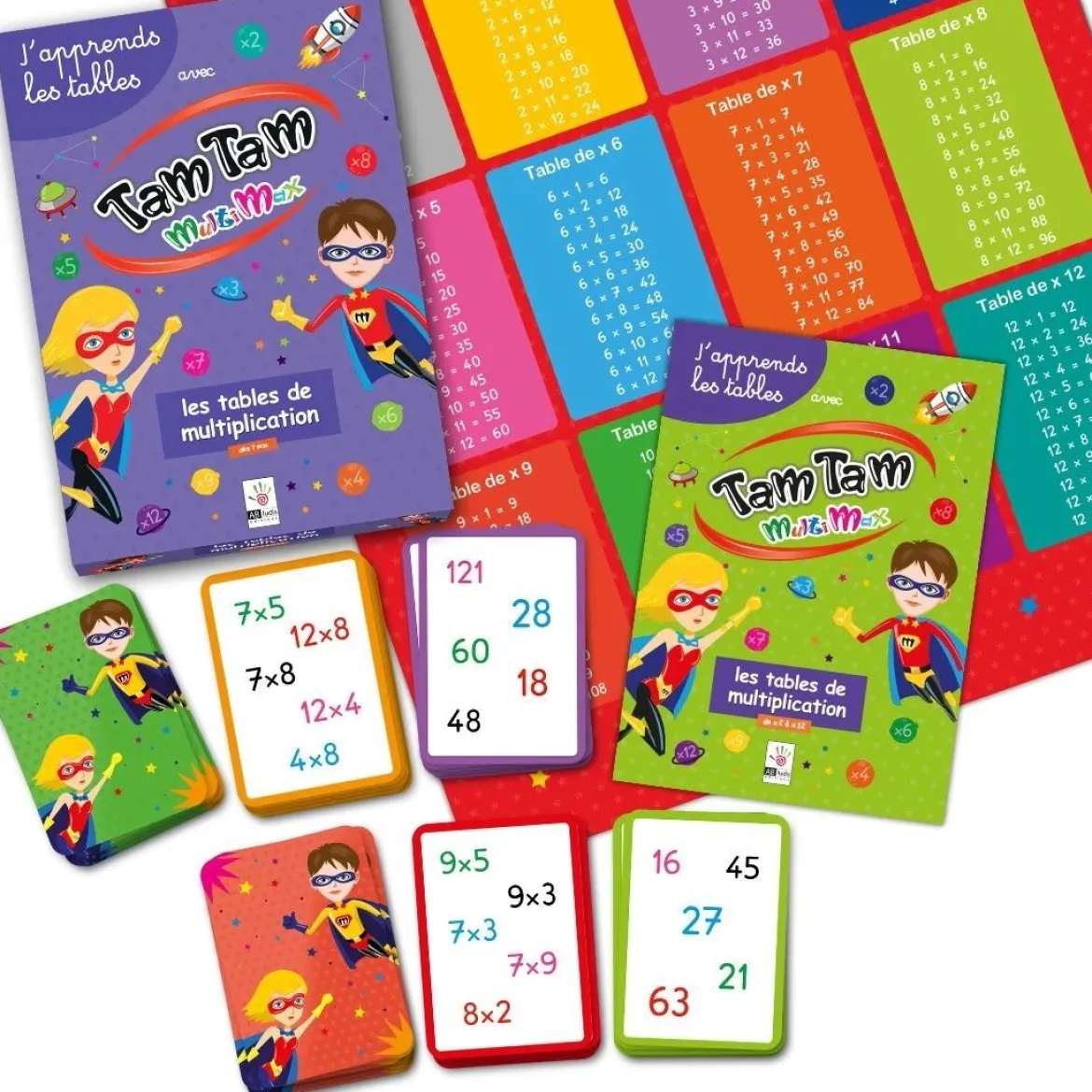 Tam Tam Coffret MultiMax : Les Tables de Multiplications