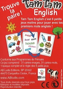 Tam Tam - English - Les Premiers Mots