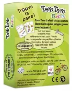 Tam Tam Safari - CP Niveau 1