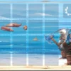 Tapis de jeu Requins (Leda)