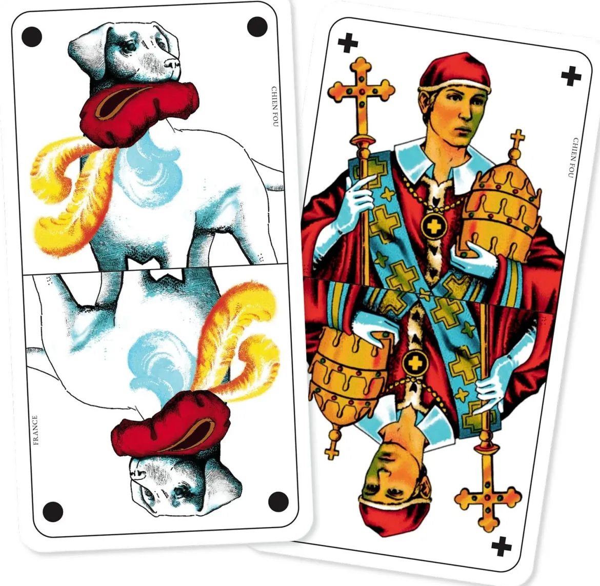 Tarot du Chien Fou (Originel ou du Pape) - Extension