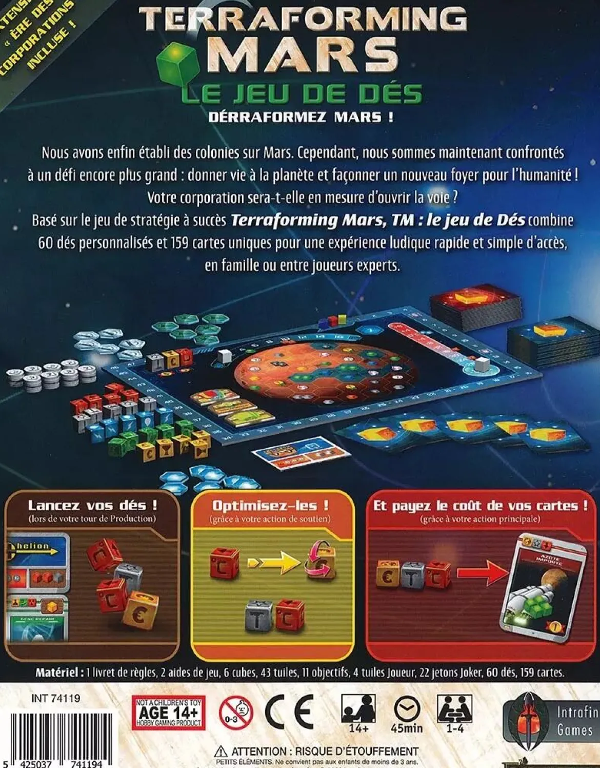 Terraforming Mars - Le Jeu de Dés