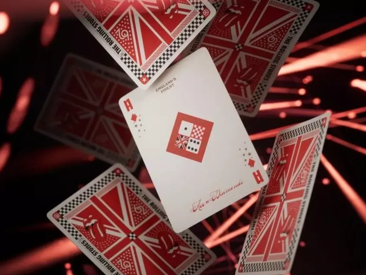 The Rolling Stones - Jeu de 54 Cartes - Theory11