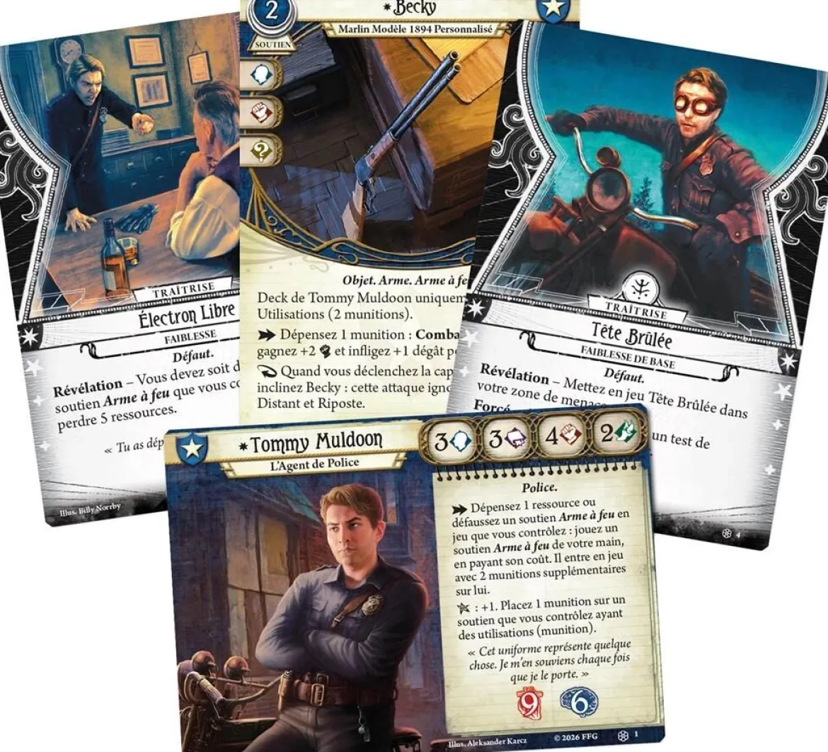 Tommy Muldoon - Deck Investigateur (Horreur à Arkham JCE)