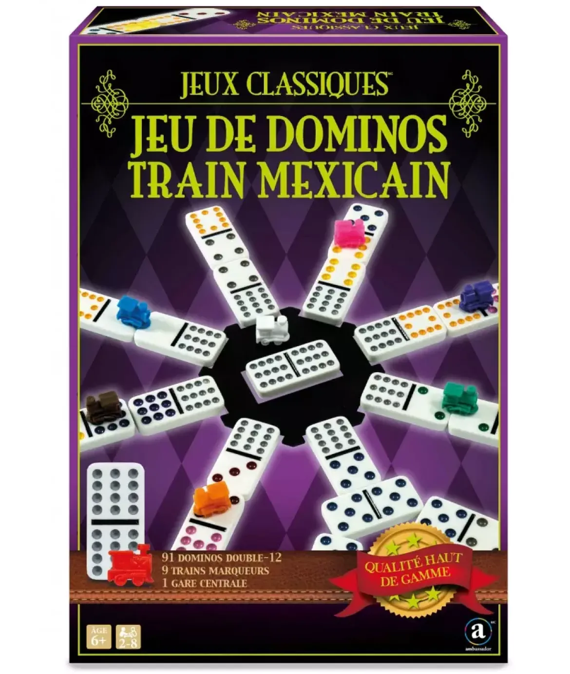 Train Mexicain - 91 Dominos Double-12