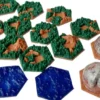 Tuiles 3D Amazonis - Accessoire Terraforming Mars