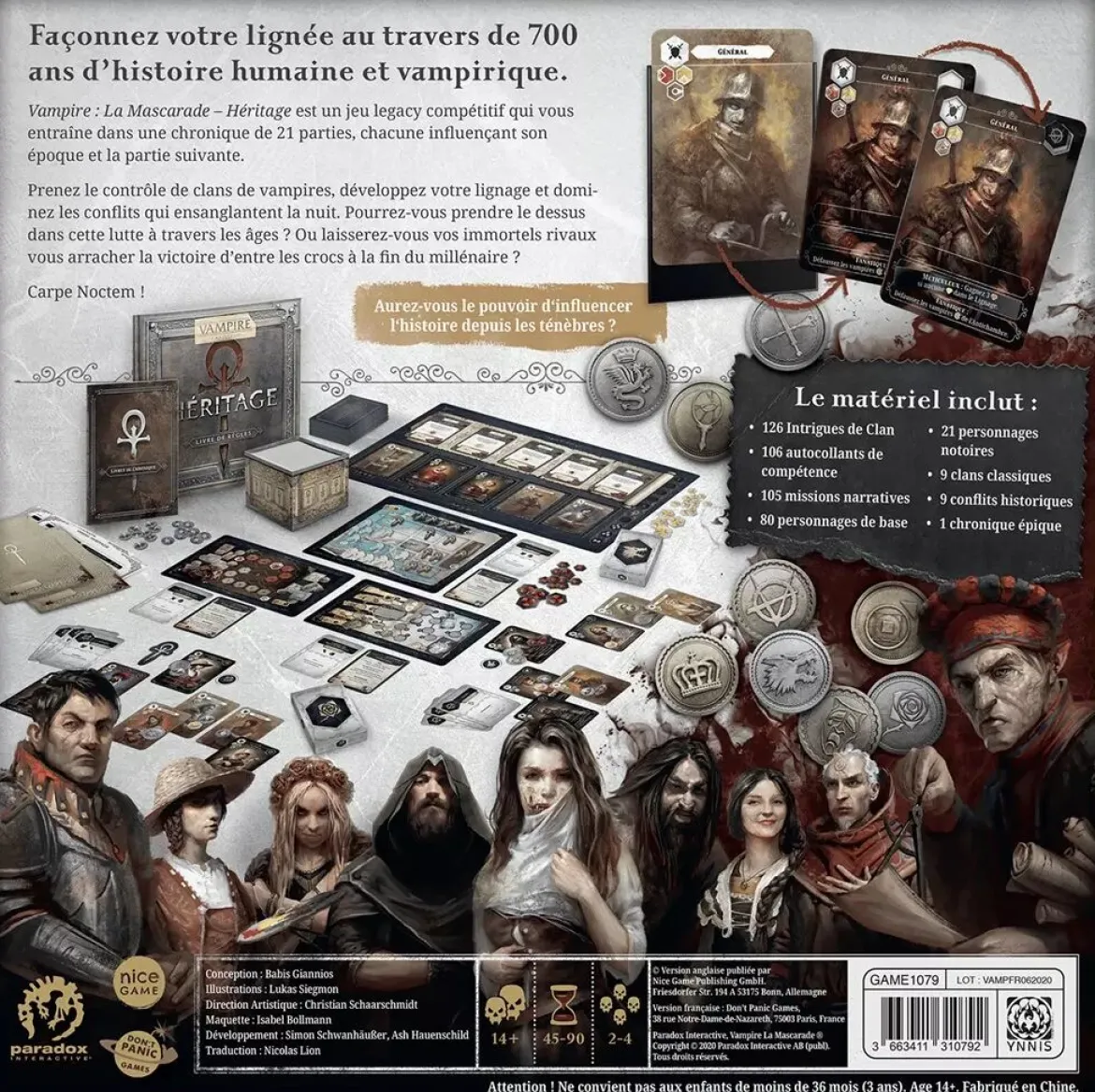 Vampire La Mascarade : Héritage