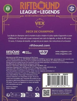 Vex - Riftbound - Deck de Champion