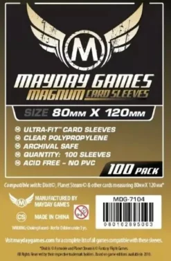 80x120mm - Lot de 100 protège-cartes Format Dixit - Mayday Games