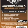 65x100mm - Lot de 100 protège-cartes Magnum - Mayday Games