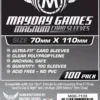 70x110mm - Lot de 100 protège-cartes Magnum - Mayday Games