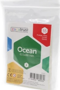 63.5x88mm - Lot de 55 protège-cartes Ocean - Zacatrus