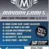 45x68mm - Lot de 50 protège-cartes Premium Mini Euro - Mayday Games