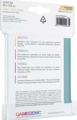 81x122mm - Lot de 90 protège-cartes Prime Format Dixit - Gamegenic