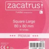 80x80mm - Lot de 55 protège-cartes Square L Premium - Zacatrus