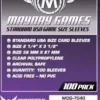 56x87mm - Lot de 100 protège-cartes Standard USA - Mayday Games