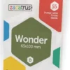 65x100mm - Lot de 55 protège-cartes Wonder - Zacatrus