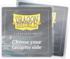70x70mm - 100 Protège-cartes Carré Clear/Non-Glare - Dragon Shield