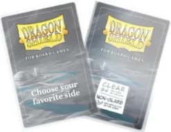 80x120mm - 100 Protège-cartes Oversize Clear/Non-Glare - Dragon Shield