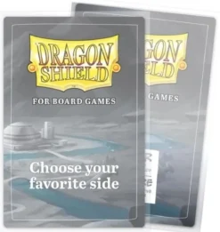 80x120mm - 100 Protège-cartes Oversize Clear/Non-Glare - Dragon Shield