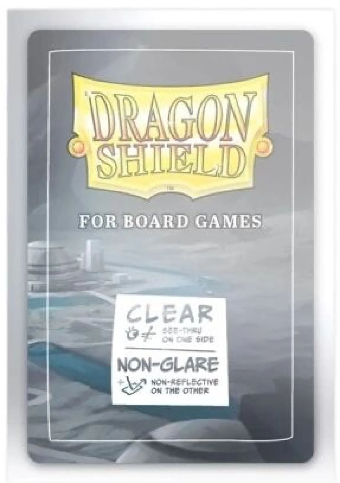 45x68mm - 100 Protège-cartes Small Mini-Euro Clear/Non-Glare - Dragon Shield