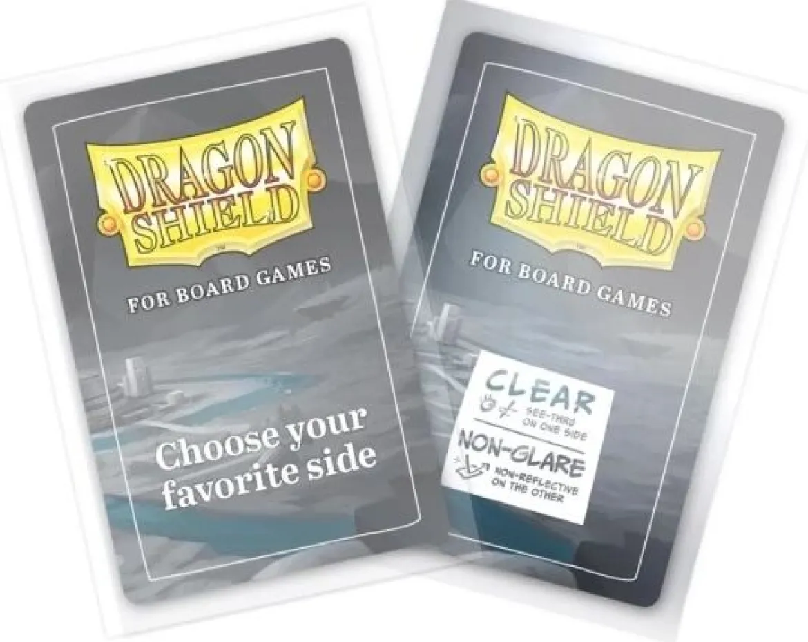 41x63mm - 100 Protège-cartes Small - Mini USA Clear/Non-Glare - Dragon Shield
