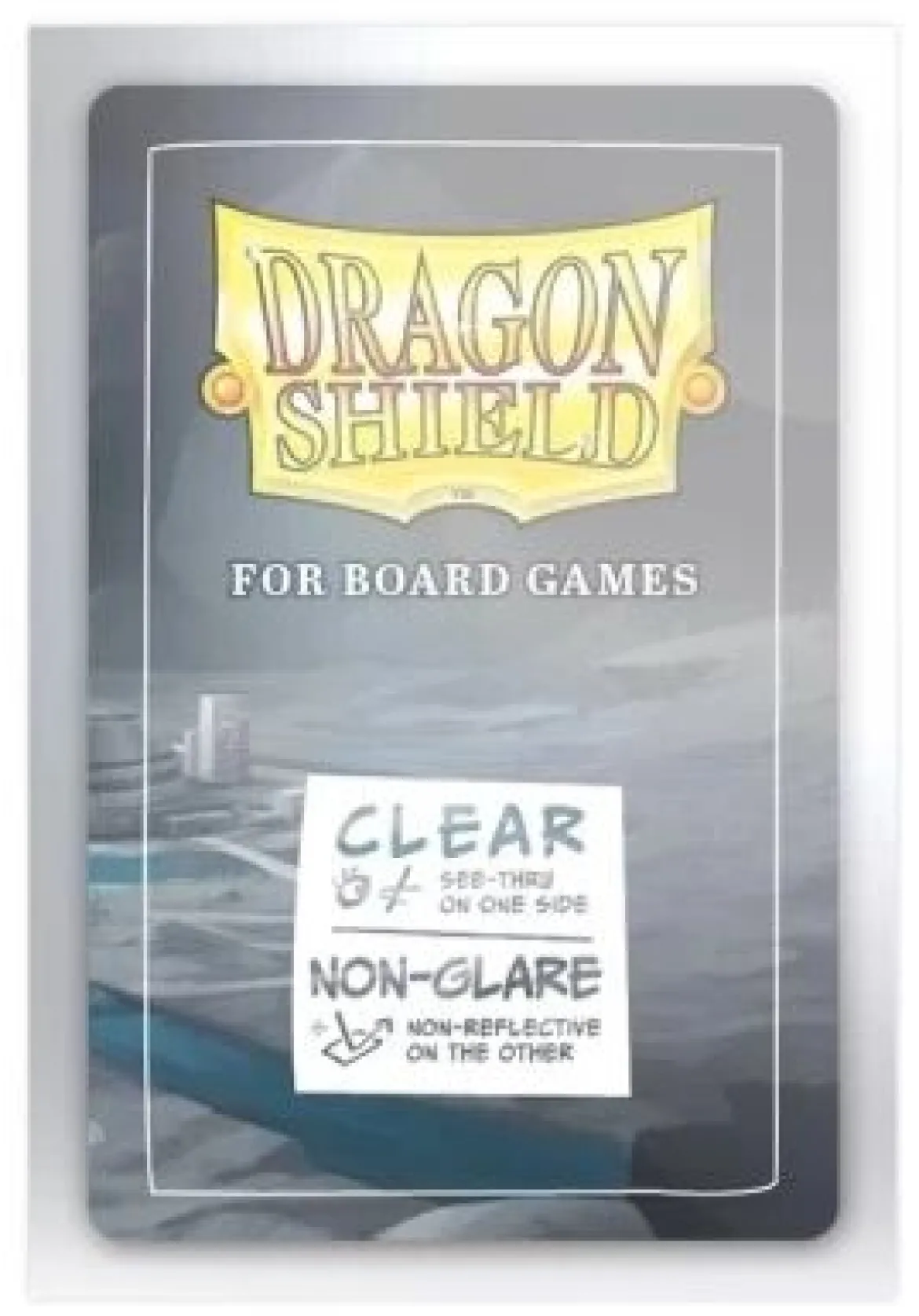 41x63mm - 100 Protège-cartes Small - Mini USA Clear/Non-Glare - Dragon Shield