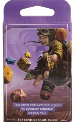 59x92mm - 100 Protège-cartes Standard Euro Clear/Non-Glare - Dragon Shield