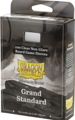 88x126mm - 100 Protège-cartes Standard Grand Clear/Non-Glare - Dragon Shield