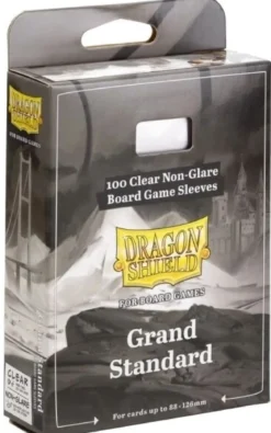 88x126mm - 100 Protège-cartes Standard Grand Clear/Non-Glare - Dragon Shield